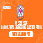 AP ECET 2026 Agriculture Engineering Question Paper with Solution PDF